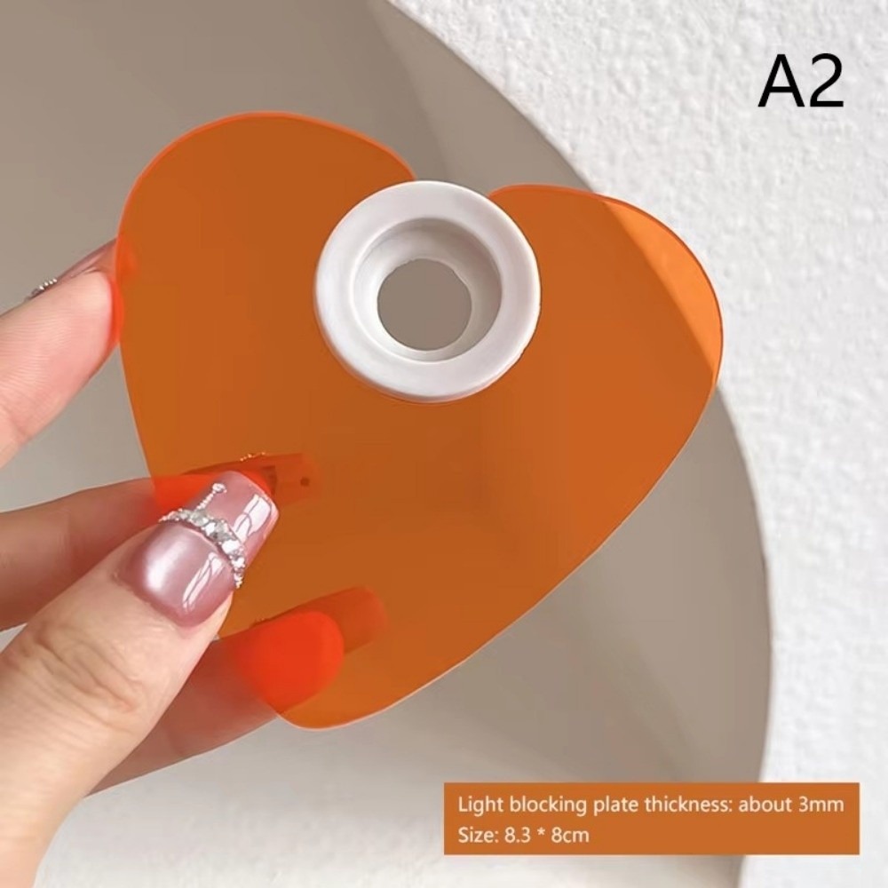 Anti Blue Light Film - アクリル遮光バッフル抗ブルーライトストレート型ネイルネイルブロッキングプレート厚みのあるブロッキングフィルム