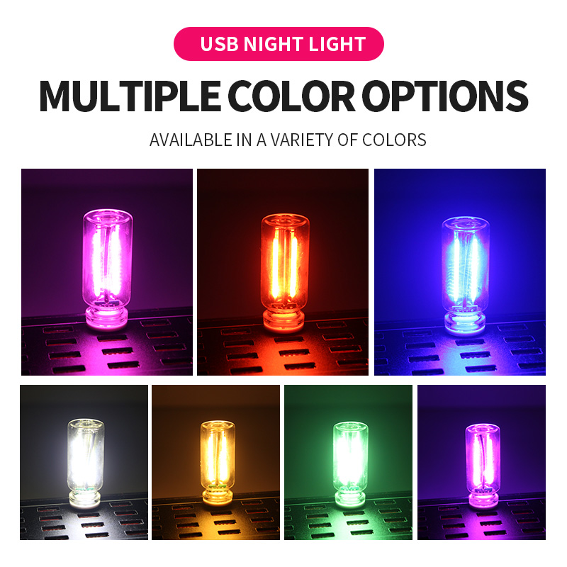 タッチ調光USB LEDフィラメントガラス電球 5V レトロ - Glass Protector Auto のレビューと価格