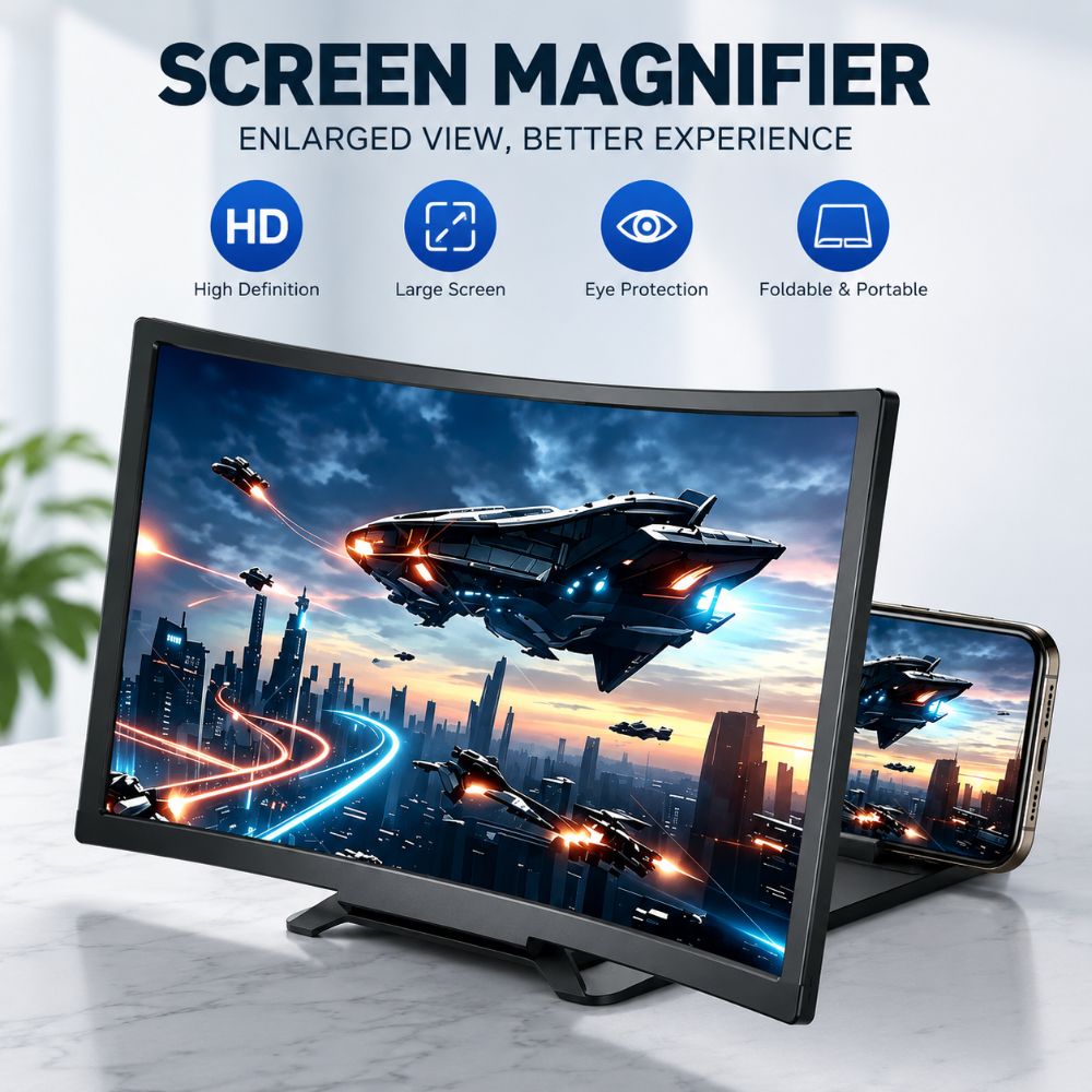 12インチ3Dスクリーン拡大鏡ブラケット フレネルレンズ 曲 - Matte Anti Glare Screen のレビューと価格