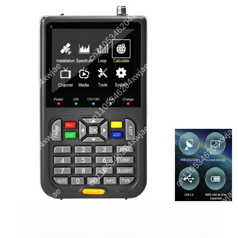 HD DVB-S2X衛星信号強度計、アンテナ調整設置用プロフ - Screen Alignment Tool のレビューと価格