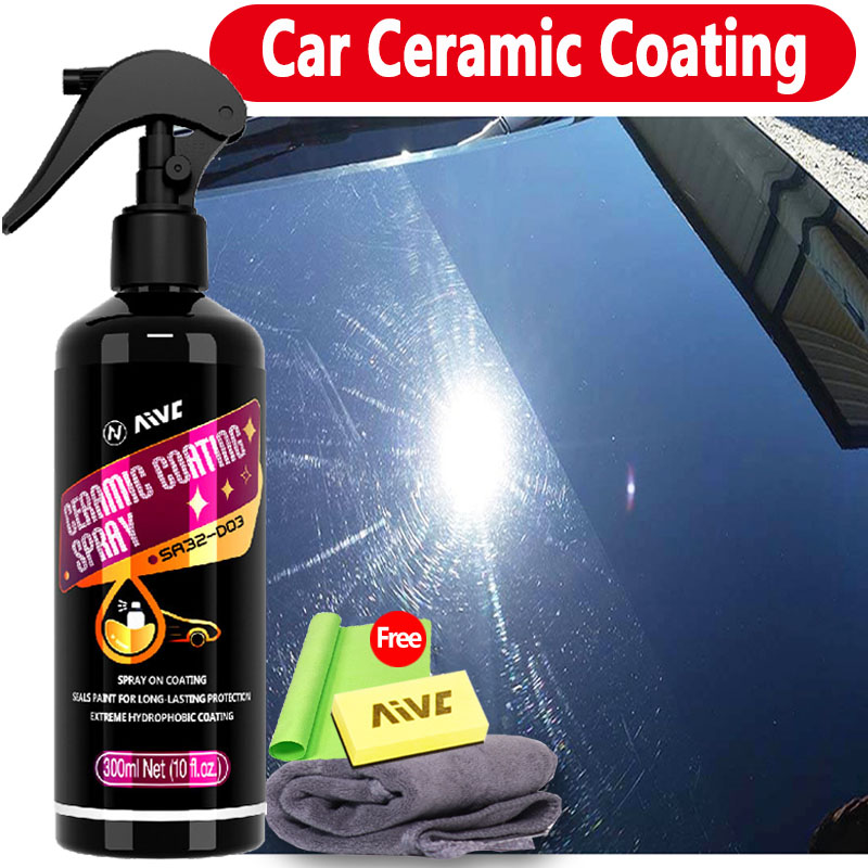 セラミックコーティング車用ペイントミラーシャインクリスタルワ - Oleophobic Coating Spray のレビューと価格