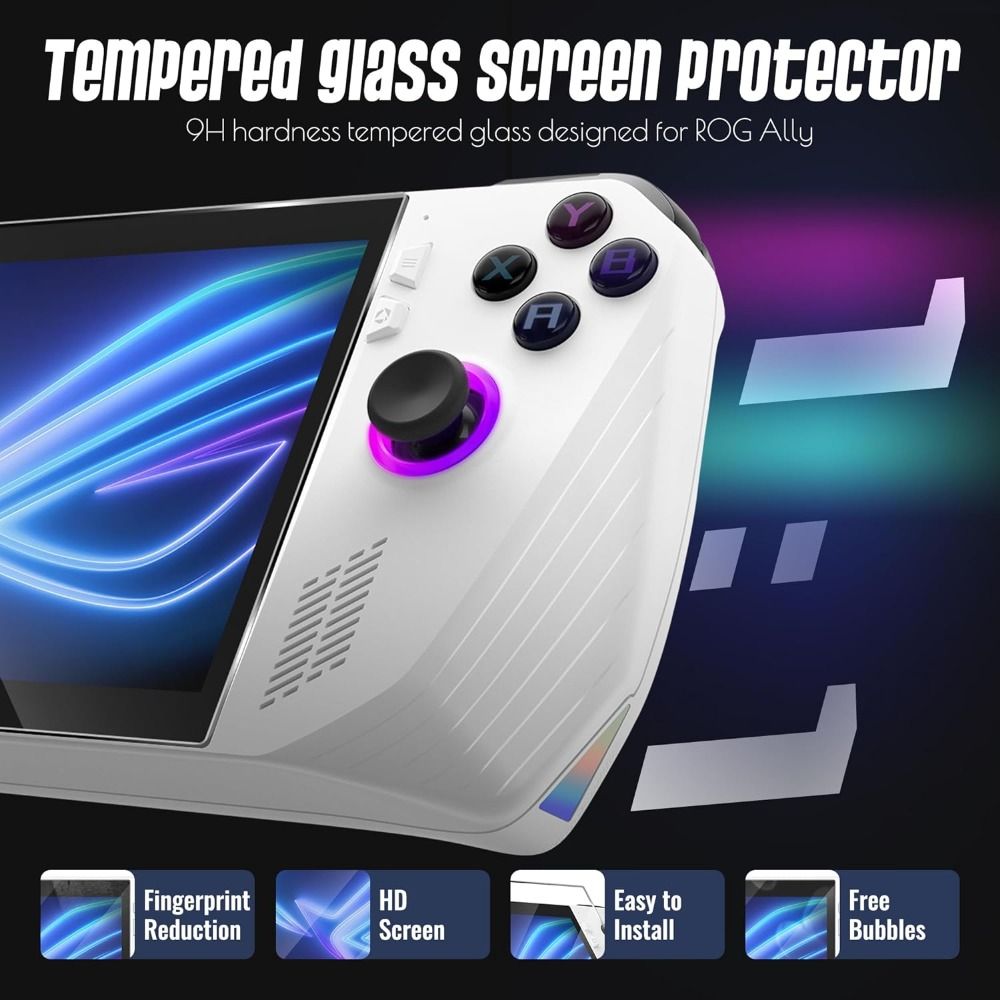 3枚入りアクセサリー ゲーム機用スクリーンプロテクター HD - Curved Edge Screen のレビューと価格