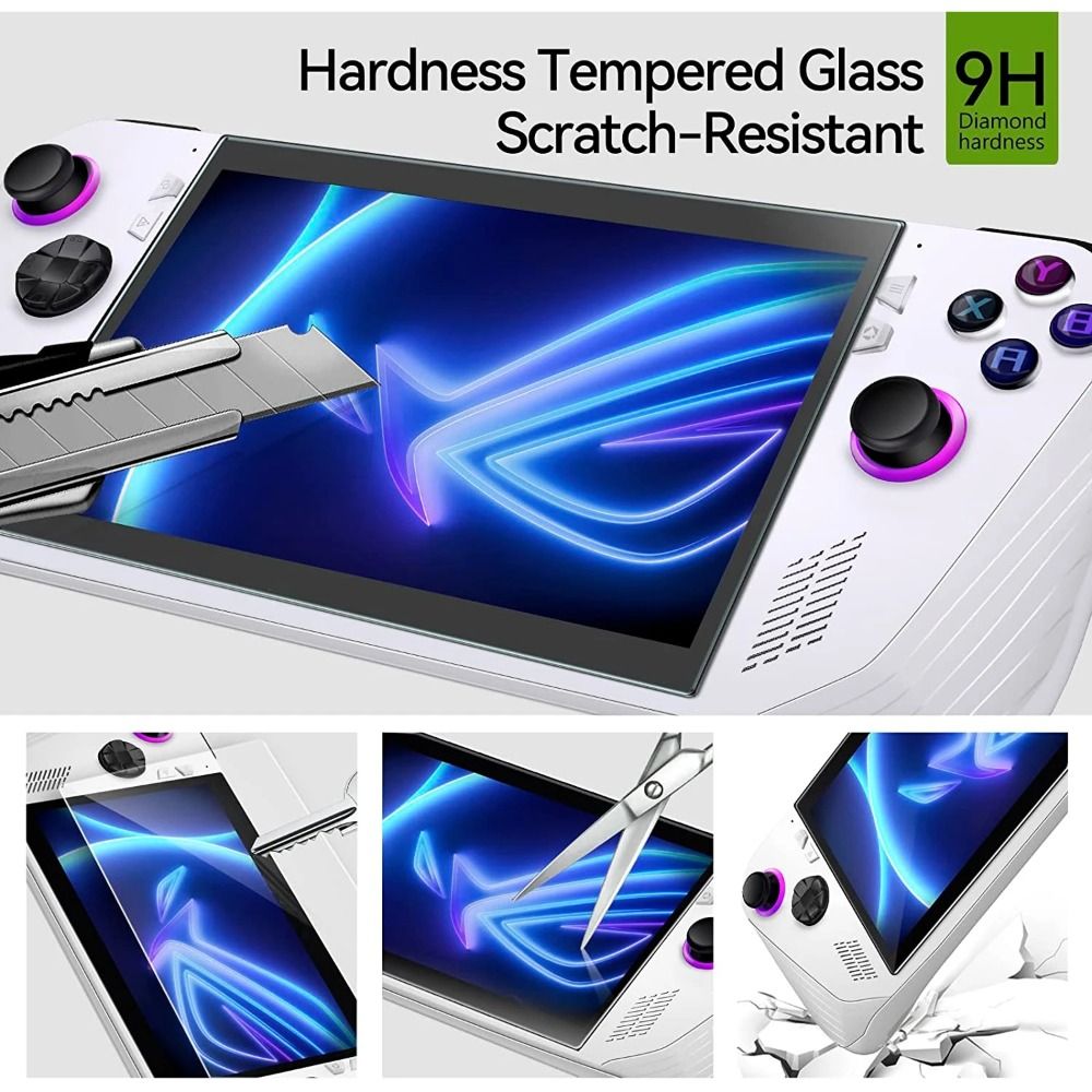 3枚入りアクセサリー ゲーム機用スクリーンプロテクター HD - Curved Edge Screen のレビューと価格